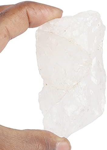 823.6 Ct. ריפוי קריסטל צלול קוורץ לבן אבן חן אבן חן גולמית אבן ריפוי גולמית ליוגה, מדיטציה, ניקוי
