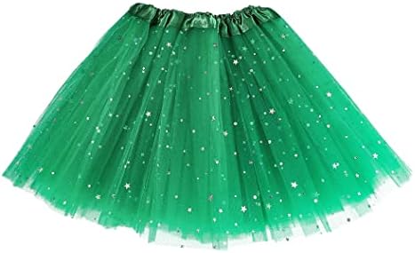 יום טוטו של יום פטריק סנט פטריק חצאית טוטו ירוקה טוטו 3 שכבה חצאית ריקוד תלתן טוטו קרנבל בלט לבוש