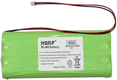 סוללת HQRP עובדת עם 6PH-AA1500-H-C28 DSC9047 מערכת אזעקת סדרת חשמל DSC-9047 DSC9O47 6PHAA1500HC28