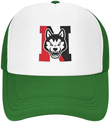 צפון מזרח אוניברסיטת גברים-רשת בייסבול נהג משאית כובע מתכוונן חיצוני בארה ' ב רשת חזרה נהג משאית כובע