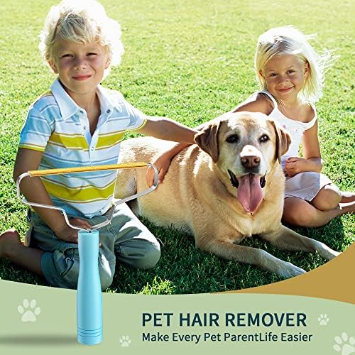 Upunroot Pro PET שיער, מסיר שיער PRE PET נקי יותר, מגרפה של קצה בד ושטיחים, מסיר שיער לחיות