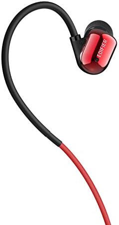 Edifier W295BT פלוס IPX5 Bluetoothv4.2 אטום מים עם פקדי השמעה על האוזן ותמיכה רב-נקודתית-אדום