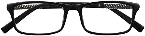 Bi tao Gloss Black Frame משקפי קריאה 2.25 חוזקות גברים נשים מסגרת מלאה קריאת משקפיים