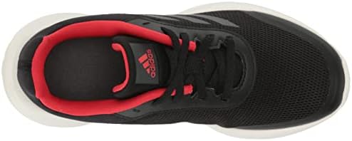 Adidas Tensor Run 2.0 נעל, ליבה שחורה/אפור שש/אדום חי, 4 ארהב יוניסקס ילד גדול