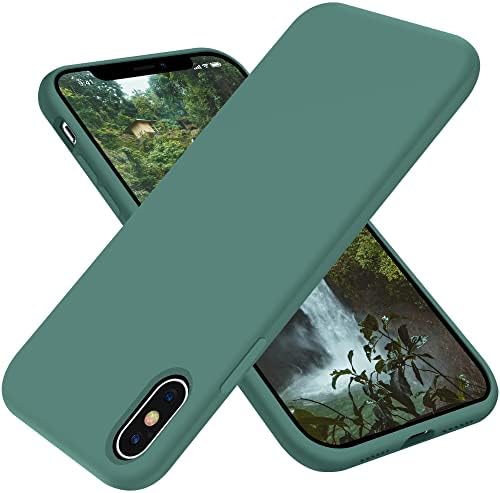 מארז Otofly iPhone X, Ultra Slim Fit iPhone XS Case נוזל סיליקון iPhone 10 מארז עם הגנת גוף
