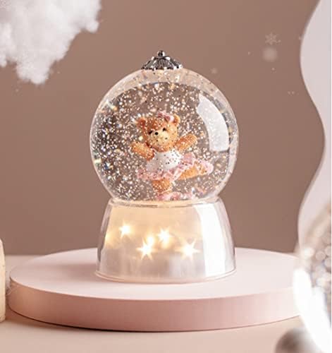Asuvud Dream Starlight Flake Snowflake Crystal Ball Box Box Octave Box נשלחת לשליחת יום הבנות יום
