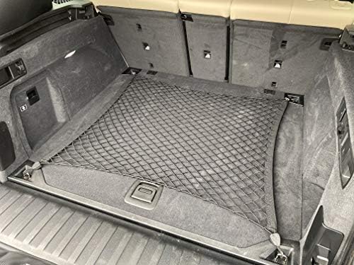 מטען מטען בסגנון רצפה נטו שחור עבור BMW X5 G05 2020-2023 - אביזרי רכב - מארגני תא מטען פרימיום