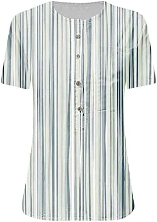 נשים חולצות פשתן כותנה חולצת קיץ לבוש הנלי נלי נגד חולצה חולצה רבע כפתור למעלה