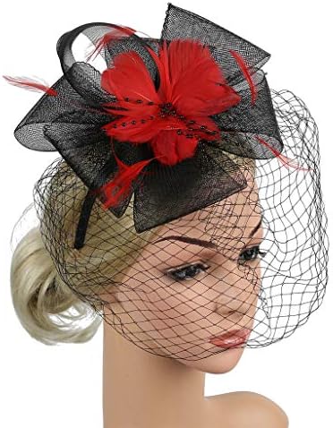 נאפו פרח סינאמאי הפילבוקס כובע קוקטייל חתונה כיסוי ראש 2022 רשת נוצות כנסיית חתונות כובע כלה חתונה בארה