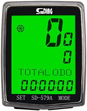 1 PC Stopwatch High Precision Meter אופניים מעשיים אופניים מעשיים תאריך תאורה מרובה אופניים מרובי