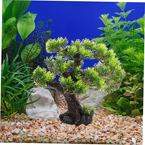 יארדווה גינון עץ ירוק צמחים מלאכותי בונסאי עץ צמחים מלאכותיים מלאכותי צמחי מים סימולציה עץ צלמית