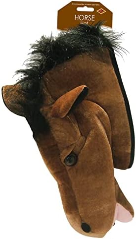איסל 2 חתיכה קטיפה בד חום סוס ראש כובעים, בשלל צבעים