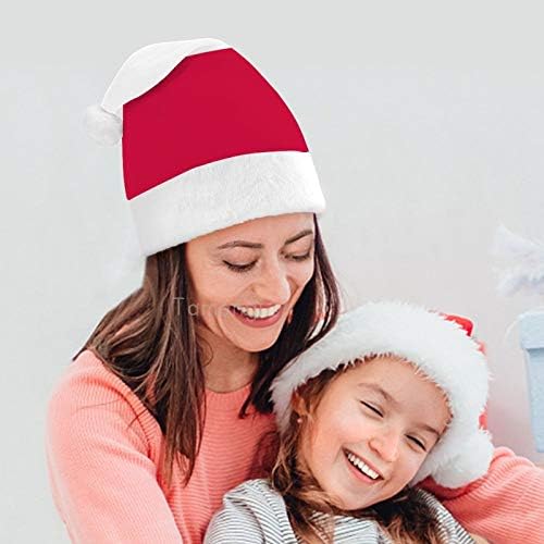חג המולד סנטה כובע, פולין דגל חג המולד חג כובע למבוגרים, יוניסקס נוחות חג המולד כובעי לשנה חדשה חגיגי תלבושות