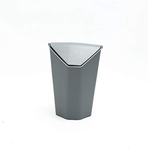 פח אשפה של מטבח אגריבה, ניתן למקם את האשפה על שולחן העבודה של הצורה הזוויתית של חומר PP של פח האשפה הקטנה של