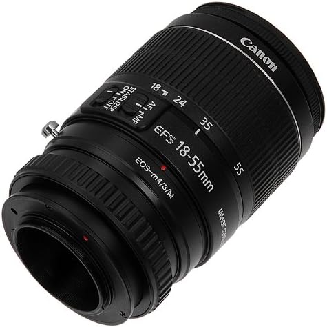 Fotodiox Pro Lens מתאם הר, Canon EOS הרכבה לעדשת מיקרו 4/3 מצלמות דיגיטליות נטולות מראה עם מאקרו