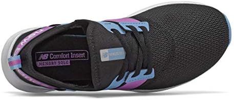 נעלי ספורט נרג ' יז ספורט וי-1 של ניו באלאנס לנשים, שחור / ניאו ויולט / צוות קרוליינה, 10.5 וואט