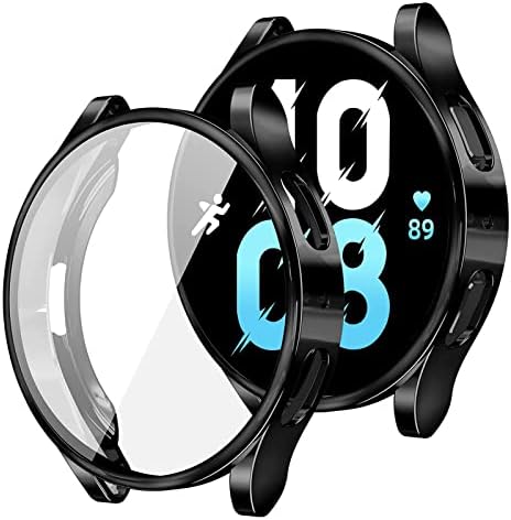 Motong תואם ל- Samsung Galaxy Watch 5 כיסוי מארז 44 ממ - כיסוי מלא TPU כיסוי מגן תואם ל- Samsung