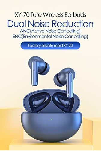 LMTlessDeals אוזניות אלחוטיות אוזניות Bluetooth מבטלות אוזניות באוזן אוזניות אטום למים בקרת מגע מובנית מיקרופון
