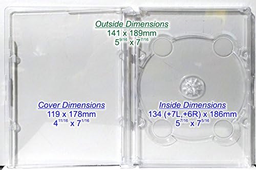קופסת תכשיטים סופר, מארז די-וי-די קינג עם דיסק יחיד-החלפה גנרית