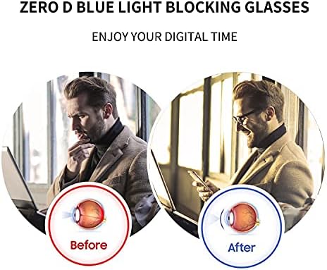 כיכר כחול אור חסימת משקפיים מחשב משקפיים אנטי לחץ בעיניים משקפי מסגרת גברים נשים 18