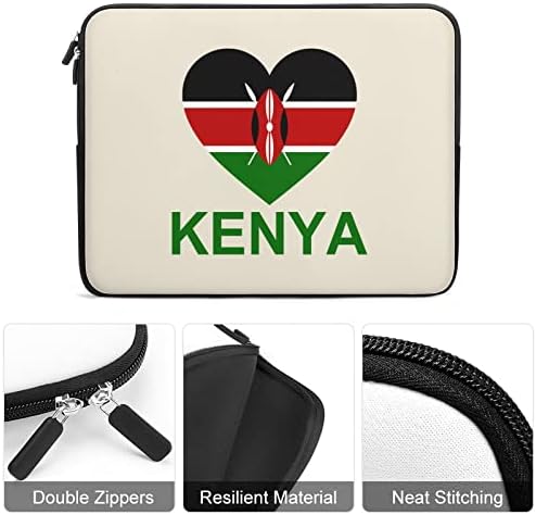 אהבת קניה לכיסוי מחשב נייד קניה מארז מגן לתיק שרוול נייד תיק נשיאה לגברים נשים 15 אינץ '