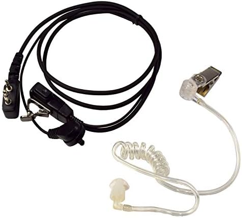 4-חבילה 2 פין אקוסטית צינור אפרכסת אוזניות מיקרופון תואם עם ריטרון ג 'יי-אם-144 / ג' יי-אם-146 /