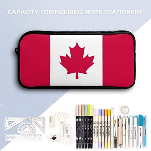 דגל קנדי ​​עיפרון עפר תיק עט תיבה לאחסון מארגן מארגן איפור איפור