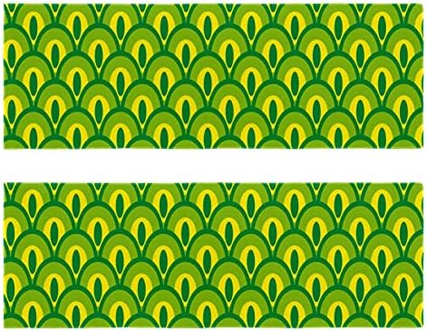 דפוס זנב טווס ירוק מגבות כושר מגבות לגברים ונשים מגבת חוף הדפסת 2 חבילות ייבוש מהיר מיקרופייבר