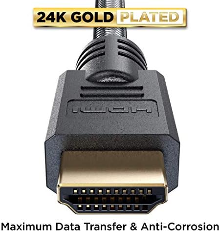 Powerbear 4K HDMI כבל 10 ft & 15 ft Bundle