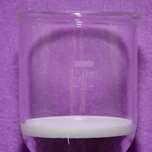 כלי זכוכית נאנשין 150 מל, 24/4 0, משפך בוכנר, משפכי פילטר GLA SS, 10 ממ חיבור צינור ואקום