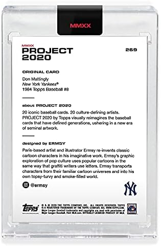 Topps Project 2020 כרטיס 269 - 1984 Don Mattingly מאת Ermsy