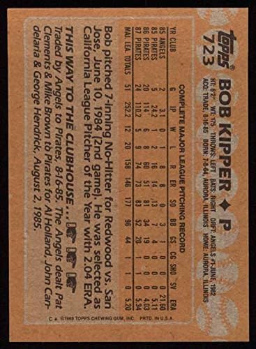 1988 Topps 723 בוב קיפר פיטסבורג שודדי שודדי NM/MT