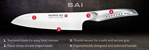 SAI-M06 גלובלי, סכין ירקות SAI, 6 , נירוסטה