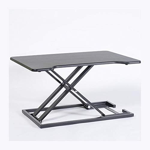 גובה-מתכוונן שולחן עבודה שולחן עבודה ממיר 30-אינץ רחב מחשב נייד משכים דוכן תצוגת