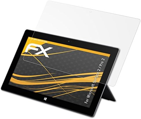 2 x אטפולקס הגנה על מסך Microsoft Surface 2 / Pro 2 מגן על מסך סרט מגן-FX-antireflex אנטי-רפלקטיבי