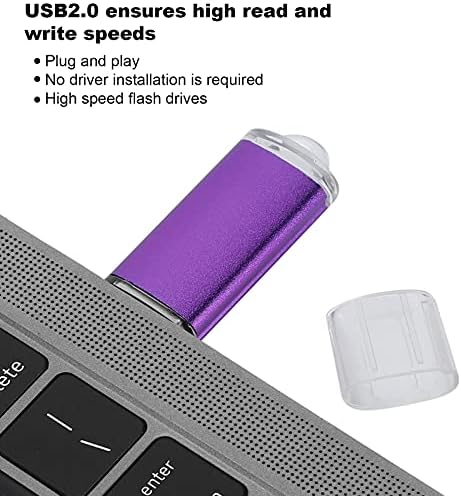 U Disk, כיסוי שקוף כונן פלאש USB סגול 1 ג'יגה -בייט/2 ג'יגה -בייט/4 ג'יגה -בייט/8 ג'יגה -בייט/16
