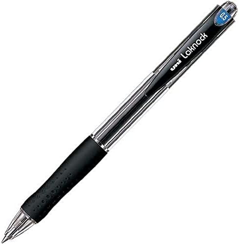 三菱 鉛 筆 מיצובישי עיפרון קל מאוד דפיקה SN-100-05 עט כדורים מבוסס שמן, שחור, 24