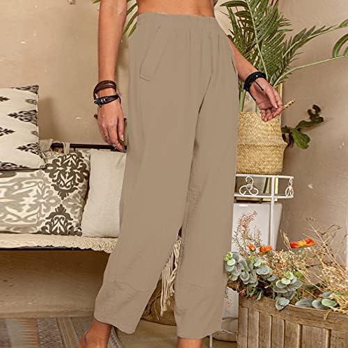 מכנסי טרנינג לנשים, מכנסי טרנינג נשים עלייה נמוכה הרמון אלסטי מותניים מכנסיים רגיל מכנסיים צפצף
