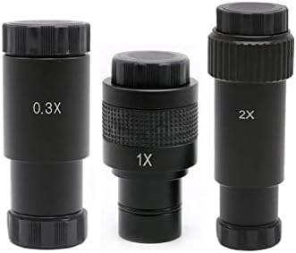אביזרי מיקרוסקופ 0.3 איקס 0.4 איקס 0.5 איקס 1 עדשת מתאם מצלמה תעשייתית מחובר מיקרוסקופ מעבדה מתכלה