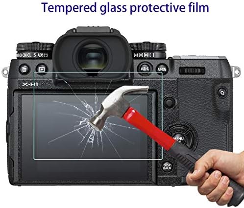 מגן המסך של Huipuxiang למצלמת Fuji Fujifilm X-T3 XT3, 0.3 ממ הגדרה גבוהה 9 שעות קשיות אופטית LCD Premium