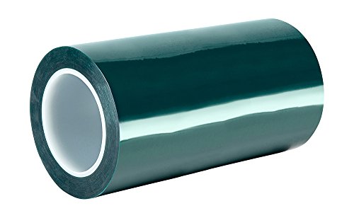 TapeCase M-26.5 X 72YD פוליאסטר ירוק/קלטת דבק סיליקון, 72 yd. אורך, 26.5 רוחב