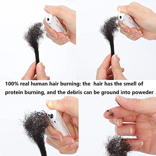 לוק הארכת שיער טבעי 4 אינץ 60 גדילים 0.4 סמ רוחב מלא בעבודת יד קבוע לוק הארכת שיער טבעי לנשים