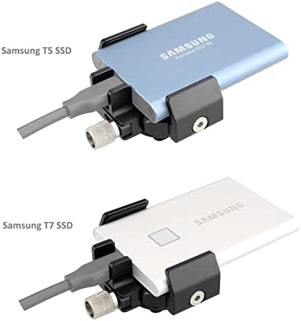 כלוב מג'יקירג עבור BMPCC 6K Pro + מהדק כבלים + סוגר הר SSD לסמסונג T5 /T7 SSD