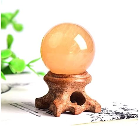 Wensuny קריסטל טבעי קלציט כדור אנרגיה מלוטש מאוד יפה רייקי ריאלי ריפוי אבן בית עיצוב בית מעודן מתנות