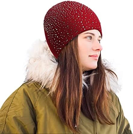 נשים רקום פרפר חם סרוגה חורף לסרוג סקי רפוי כובעי כובע מושג כובע נשים