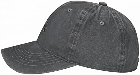 מכסה בייסבול מצחיק נשים נשים מתכווננות ג'ינס משאית אבא כובע קלאסי מעוקל כותנה שטופה