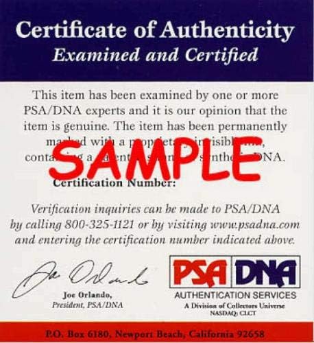 ארני בנקס PSA DNA COA חתימה ליגה לאומית על בייסבול חתום - כדורי חתימה