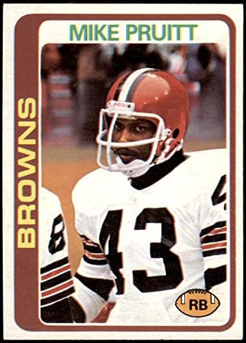 1978 Topps 93 Mike Pruitt Cleveland Browns-Fb Ex Browns-Fb Purdue