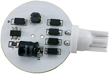 CBCONCEPT® 2-Pack, LED החדש ביותר T10, 320 לומן, 2 וואט, ירוק, זווית צפייה של 180 מעלות, AC/DC 12 וולט, בסיס