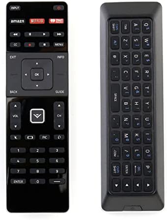 XRT500 צד כפול מקלדת QWERTY החלף התאמה מרחוק לשנת 2015 VIZIO TV SMART M80-C3 M322I-B1 M422I-B1